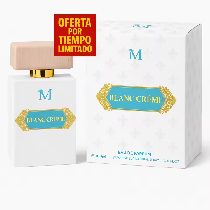 Blanc Creme Eau de Parfum pour Femme 100ml Montage Brands Fragancia inspirada en otros perfumes Mujer - 1