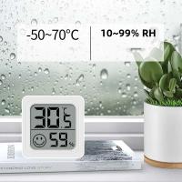 Termómetro Y Higrómetro Digital Para El Hogar 6-10PCS Medidor De Temperatura Y Humedad Electrónico Para Habitaciones Sensor De Clima Estación Meteorológica - details 0
