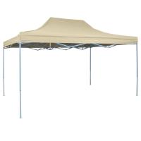 vidaXL Carpa de Fiest Jardín Plegable Pop-up Acero Tela 3x4,5 m Cenador Color Antracita,  Burdeos,  Marrón y mas - details 1