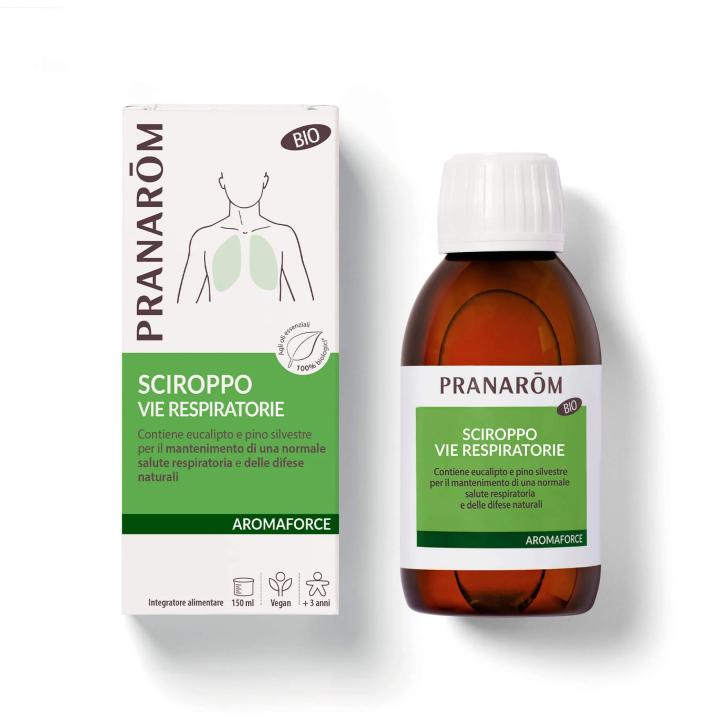 PRANAROOM AROMAFORCE JARABE VÍAS RESPIRATORIAS BIO 150 ML