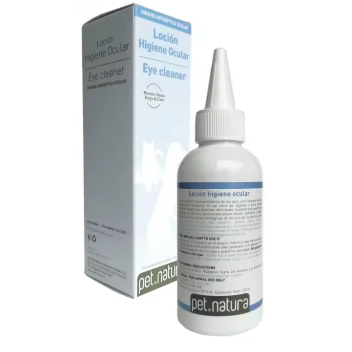 Locion Higiene Ocular para perros y gatos 125 Ml. Petnatura - 1