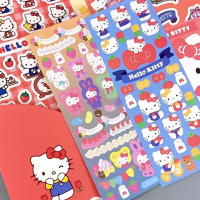 Pegatinas Kawaii Sanrio DIY Para Diario De Mano Decorativas Con Dibujos De Gatos Y Kuromi Divertidos Regalo De Navidad O Cumpleaños Para Niñas - details 3