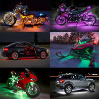 Luces Decorativas RGB Para Motocicleta LED Ambiente Automóvil Lámparas Bajo Cuerpo DIY Accesorios Para Carrocería off Road 4x4 Barco - details 1
