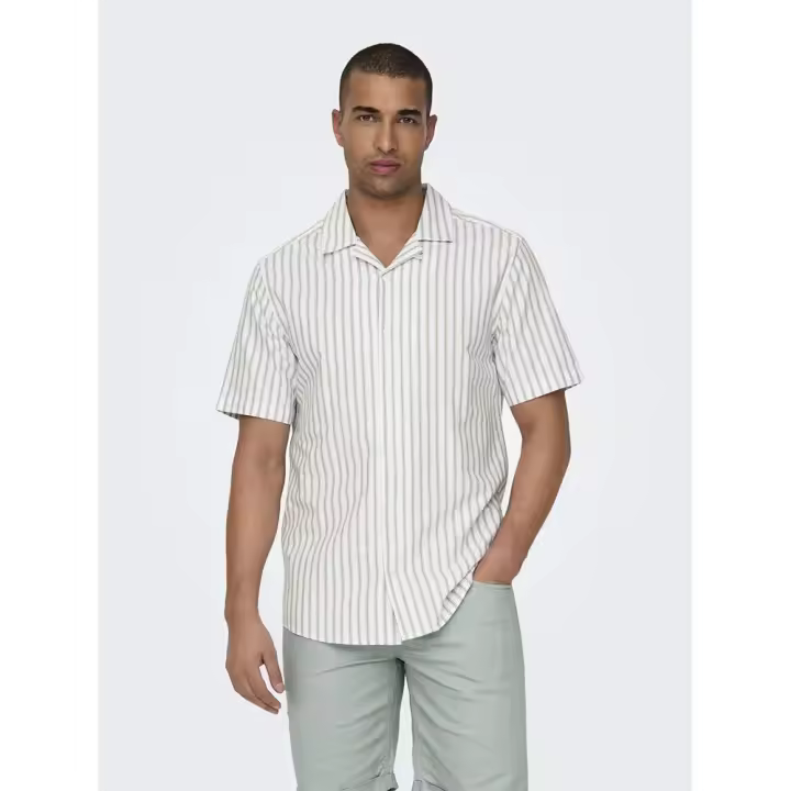 Only & Sons Camisa De Manga Corta Alvaro Resort Oxford - 1