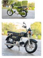 Modelo De Motocicleta Honda JiaLing JH-70 a Escala 1:12 Para Niños Juguete De Aleación De Metal Con Música Y Luz Absorción De Choque Clásica Regalo Ideal Para Coleccionistas - details 9