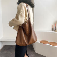 Bolso De Hombro Para Mujer Yogodlns Vintage Gran Capacidad De PU Suave Bolso De Mano Y Bolsa De Armpita Diseñador Bolso De Mujer - details 2