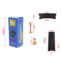 Mandíbula De Saxofón Alto Soprano Tenor Clarinete Con Ligadura Y Tapa Cinta De Cuero Para Instrumentos De Madera Accesorios De Instrumentos Musicales - details 6