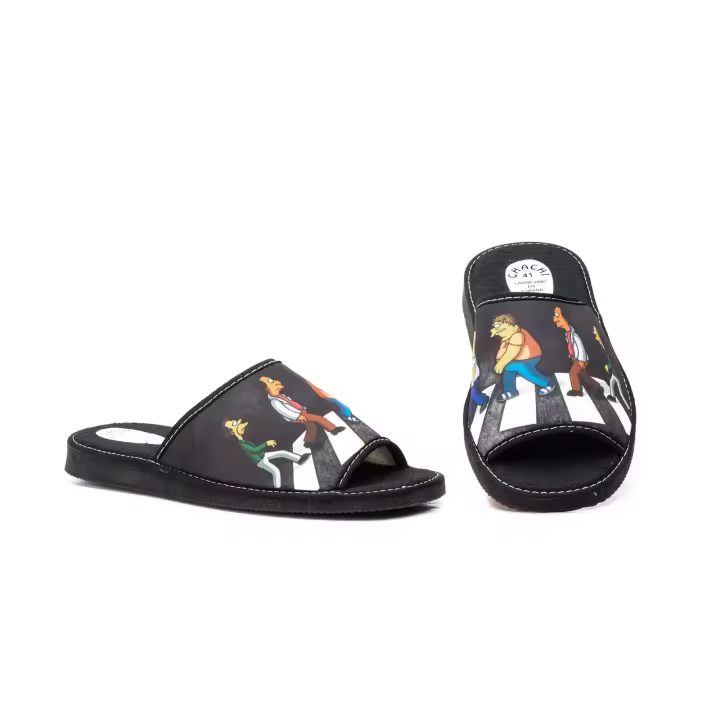 JAM ZCH-491 Zapatillas Hombre Negras 39-45 Hecho en España Calzados Chachi - 1