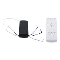 Kit de control remoto universal para ventilador de techo Kit de control remoto de Luz de ventilador de techo inalámbrico Versión en inglés 85-240V - details 3