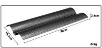 Horno Nonstick Para Panadería Molde De Baguette Ondulado Placa De Hornear De Acero Inoxidable Con 2/3/4 Ranuras Herramienta De Pastelería - details 14