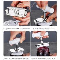 Abrebotellas Ajustable De Acero Inoxidable Multifuncional Para Cocina Herramienta Manual Para Quitar Tapas Y Tornillos - details 6