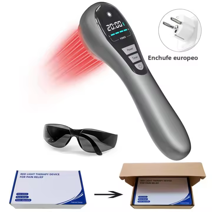 Dispositivo De Terapia De Luz Roja Y Infrarroja 650nm 808nm Para Alivio Del Dolor Artritis Y Curación De Heridas Equipo Físico De Salud Cuidado Personal Con Luz Roja Y Infrarroja - 1