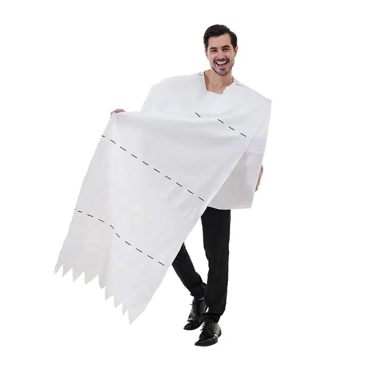 Rollo de papel higiénico traje de Halloween traje hilarante traje para adultos - 1