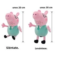 Juego De 4 Piezas De Peluches Peppa Pig Original Con George Dinosaur Teddy Bear Y Oso Rosa Muñeco De Decoración De Fiesta Regalo Para Niños - details 9