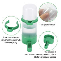 Bebedor Automático Para Pájaros Tanque De Agua Para Periquito Y Pigeon Alimentador De Pájaros Con Bebedero Y Alimentador En Un Unidad - details 3