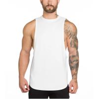 Chaleco Transpirable Para Hombre Color Sólido Verano Estilo Casual Cuello Redondo Absorbente De Humedad T-Shirt Deportiva - details 13