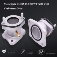 Tubo De Admisión De Aluminio Para Motocicleta CG125 150 200WYPZ26 2730 Joint De Carburador Tríptico De Goma Accesorio Para Bicicleta Eléctrica - details 0