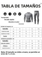 Conjunto De Entrenamiento Para Hombre 2 Piezas Compresión Respirable Térmica Conjunto De Correr Baloncesto Camiseta Y Pantalones - details 3