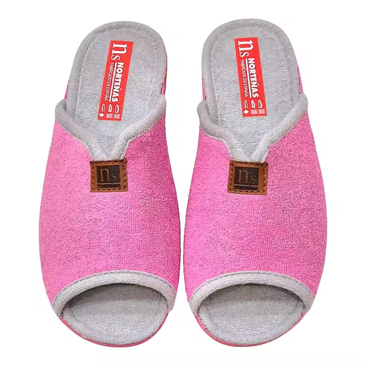 Shoes Zapatillas De Casa marca Norteñas para mujer en color rosa - 1
