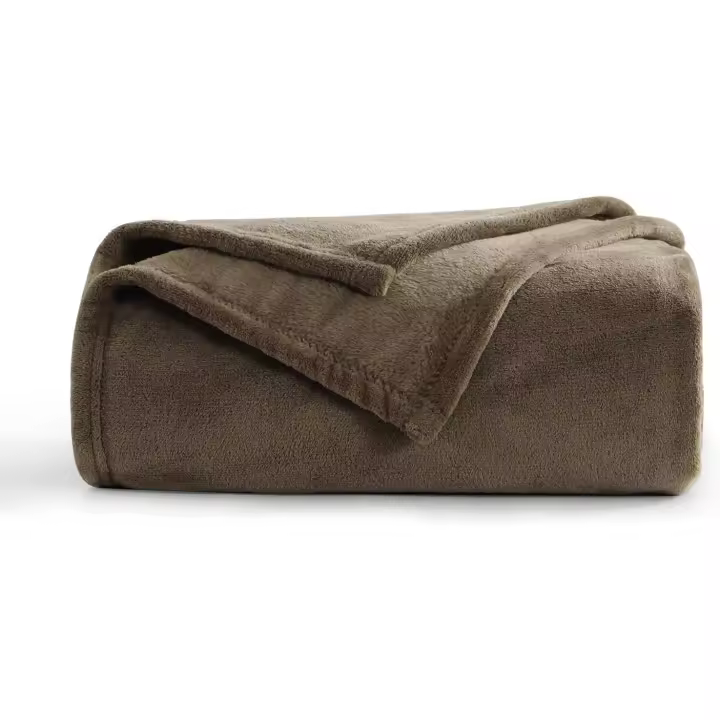 Manta de Lana para sofá - Manta de Cama, Manta de sofá Grande, Manta de Franela 150x210 cm, Súper Suave y Cálida - 1
