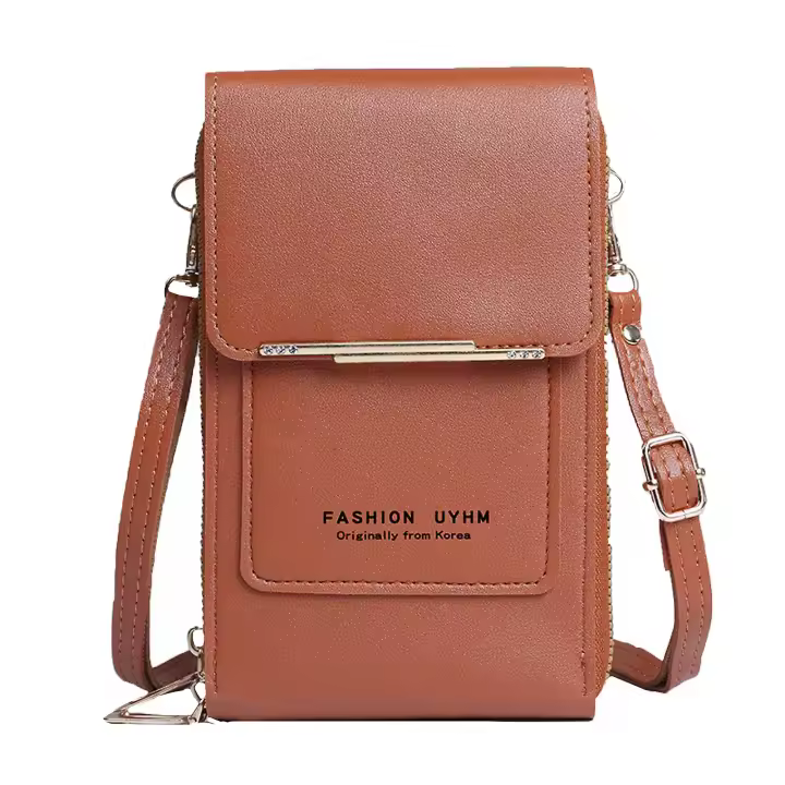 Nuevo Bolso de cuero de Upgradeanti-theft, Bolso Pequeño del teléfono Celular de Crossbody para las mujeres, Rfid que bloquee El Bolso de Crossbody del Cuero DE LA PU - 1