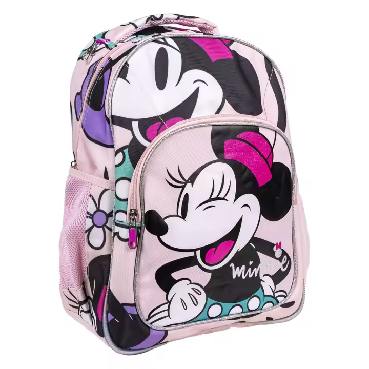Mochila Escolar Mediana de Minnie Mouse, Niños, Multicolor, Estándar - 1