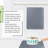 Cubierta De Silicón Para Estufa Eléctrica Tamaño Grande Protector De Placa De Gasolina Y Secado Rectangular Moderno - details 8