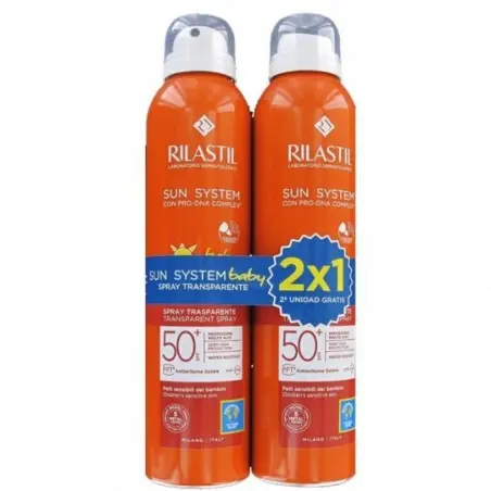 Spray Corporal Rilastil DUPLO SYSTEM50 BABY 360 2x200ml - 1