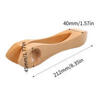 Cuchara Musical De Madera Instrumento De Percusión Folclórica Tradicional Regalo Para Adultos Y Niños Tamaño 212*45*40mm - details 7