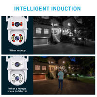 Cámara De Seguridad Exterior Inalámbrica 8MP 4K PTZ Con Doble Lente Y Pantalla Dual AI Detecta Humanos Traccióndes Auto ICSee App - details 7