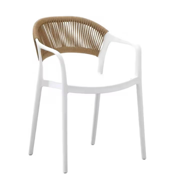 Sillón IZTACA, apilable, tratamiento anti UV, polipropileno color a elegir - 1