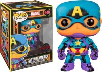 Funko PAck 2 Funkos Capìtan AMerica Thor  Black Light Blacklight VEngadores Avengers CAptain  Funko Pop Vinyl - details 1