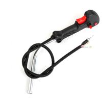 Manómetro Manual De Ajuste Para Cortacésped a Gasolina Con Mango De Tubo Tratador De Hierba Cable De Desencadenamiento De Acelerador Aluminio Cadena De Hilo - details 3