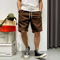 Pantalones cortos de trabajo de peso pesado para hombre, tendencia de verano, pantalones cortos casuales de pana retro de moda para hombre - details 45