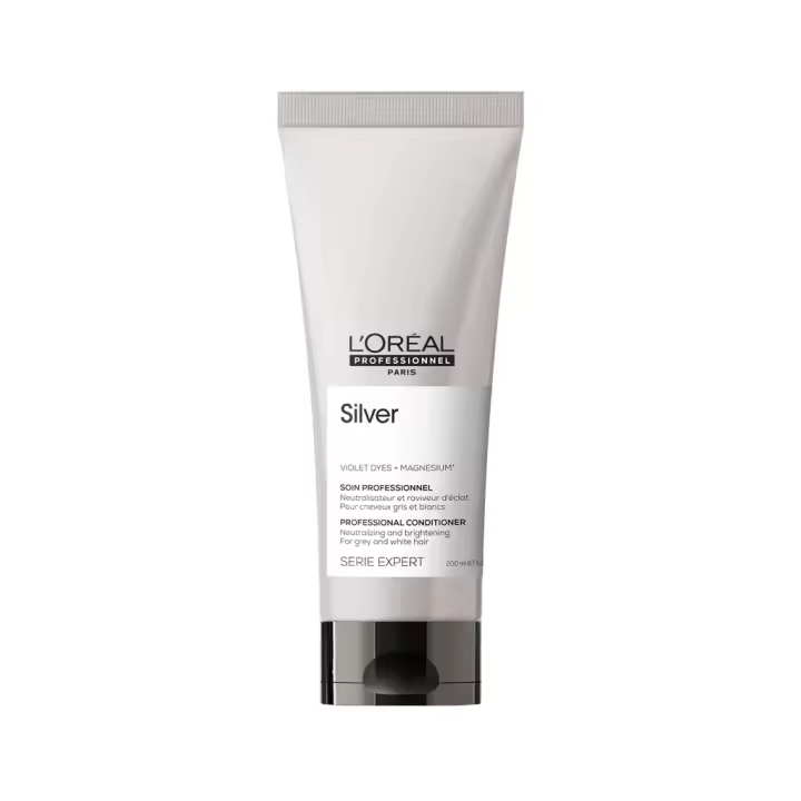 L'Oreal Expert Professionnel L'Oreal Acondicionador Silver para Cabello Blanco y Canoso - 1