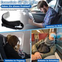 Almohada de viaje alternativa para cabezas de viaje, correas para la cabeza de avión y banda de soporte para la cabeza del coche, Soporte súper cómodo para Cabezas y Cuello para Aviones y Coches - details 2