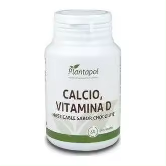 Plantapol Calcio_ Vitamina D Masticable Sabor Chocolate 60 Compr - 1