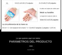 Guantes De Gimnasio SKDK Para Levantamiento De Pesas Y Crossfit Palma De Silicona Transpirables Accesorio De Fitness Para Hombres Y Mujeres Tallas S M L XL - details 10