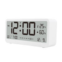 Reloj Digital 8001-EN Con Mostrador De Temperatura Humedad Y Alarma De Doble Modo Visualización De Día Semana Y Mes - details 12