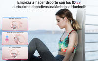 Auriculares inalámbricos, Bluetooth 5.3, auriculares inalámbricos con micrófono CVC8.0 con cancelación de ruido, IP7, impermeables, estéreo, auriculares deportivos Bluetooth de 75 horas para iOS [Clase de eficiencia energética A+++] - details 5