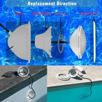 LED Piscina PAR56,18W Foco LED Piscina Sumergible Iluminación LED Empotrados, 1800lm, Ángulo de 120 °, Impermeable IP68, 12V DC/AC, 6000K - details 1