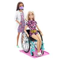 Barbie Care Facility con 4 muñecas set medico ,  con 2 muñecas  Barbie, 1muñeco  Ken y 1muñeca  Chelsea con accesorios de hospital Mattel HKB02 - details 1