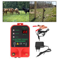 Controlador De Voltaje Alta Tensión Para Valla Eléctrica Con Pantalla LCD Alarma De Alta Decibelios Impermeable 10KM - details 1