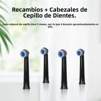 Fairywill Cepillo De Dientes Eléctrico Para Adultos Con 4 Cabezas De Cepillo 3 Modos Recargable Con Sensor De Presión Vida Útil De Hasta 30 Días - details 6