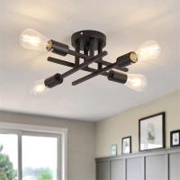 Lámpara De Techo Pendente Nórdica Minimalista LED Para Dormitorios Y Salones En Negro Y Oro Decoración De Iluminación - details 0