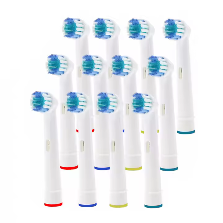 Cabezales de cepillo de dientes eléctrico O ral B, compatible con Advance Power, Pro Health, Triumph, 3D Excel, Vitality Precision Clean - 1