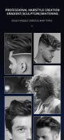 Cortadora De Pelo Profesional Kemei KM-2290 KM-2293 KM-T95 Con Pantalla LCD Ajuste De Longitud De Cabello Recargable Para Hombres - details 4