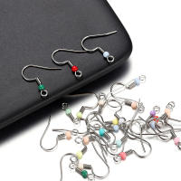 20-50Pcs Aros De Oído De Acero Inoxidable Para Joyería DIY Cerraduras De Aros Para Orejas Accesorios De Metal Sin Alérgenos - details 8