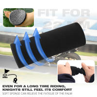 Manillar De Motocicleta Universal Antideslizante Con Cubierta De Esponja 7/8" 22mm Para Motocross Off-road Y Bicicleta Eléctrica Cómodo Y Duradero - details 5