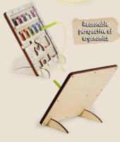 Juguetes Educativos Para Niños Tablero De Color Y Número De Madera Con Bolígrafo Magnético Y Laberinto Juego De Resolución De Problemas De Edad Temprana Regalos - details 5